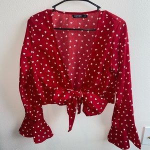 Front Tye Blouse